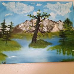 Cuadro Pintado A Mano