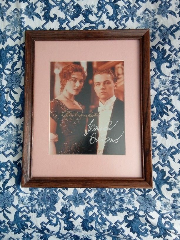For All You Titanic Lovers Titanic Picture Signed With Certificate Of Authenticity