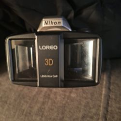 Nikon N65 35mm SLR camera W/Loreo 3D Lens In Cap