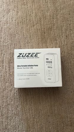 ZUZEE Z1 Ultra-Portable Electric Air Pump & Tire Inflator - New