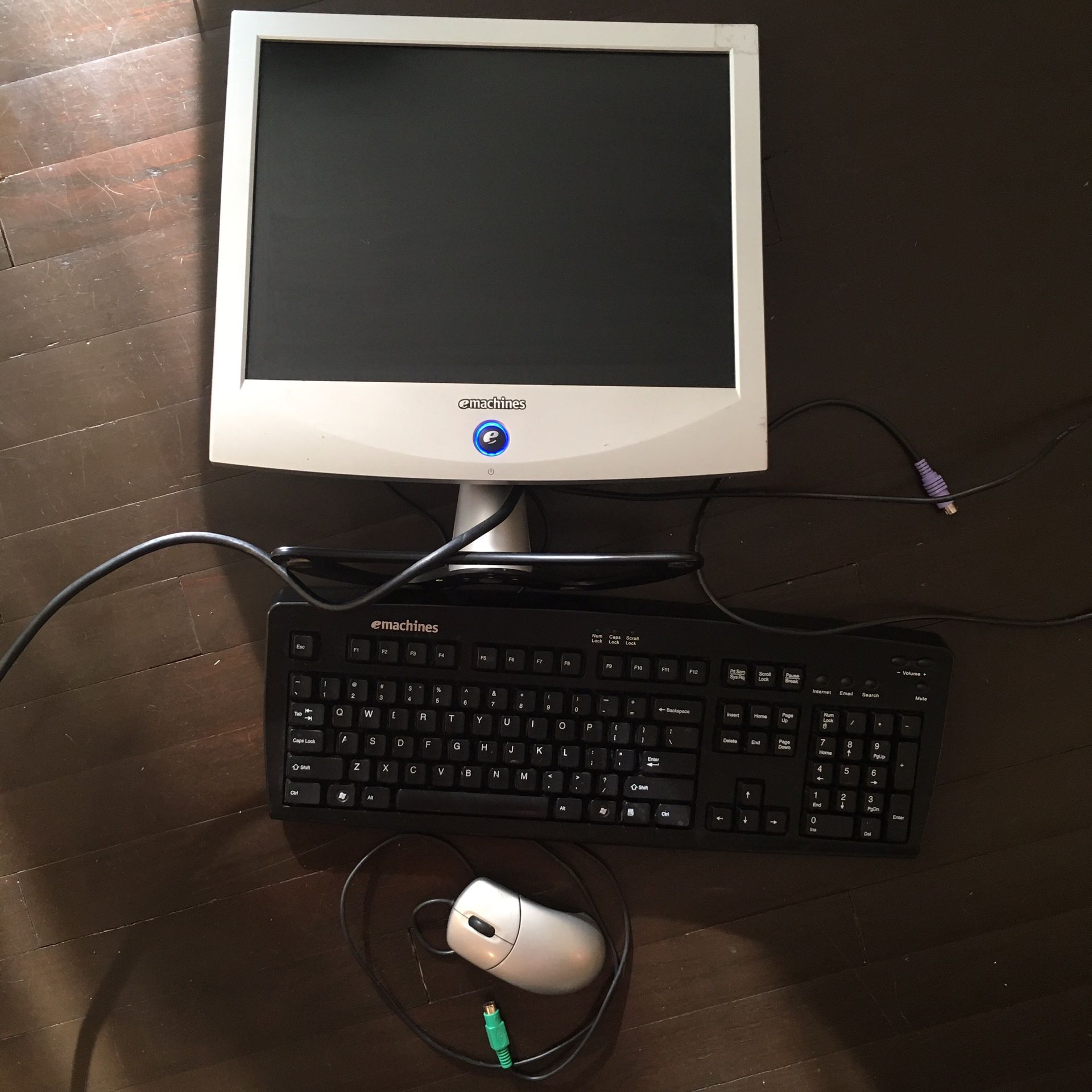 Display Monitor, Keyboard, Mouse