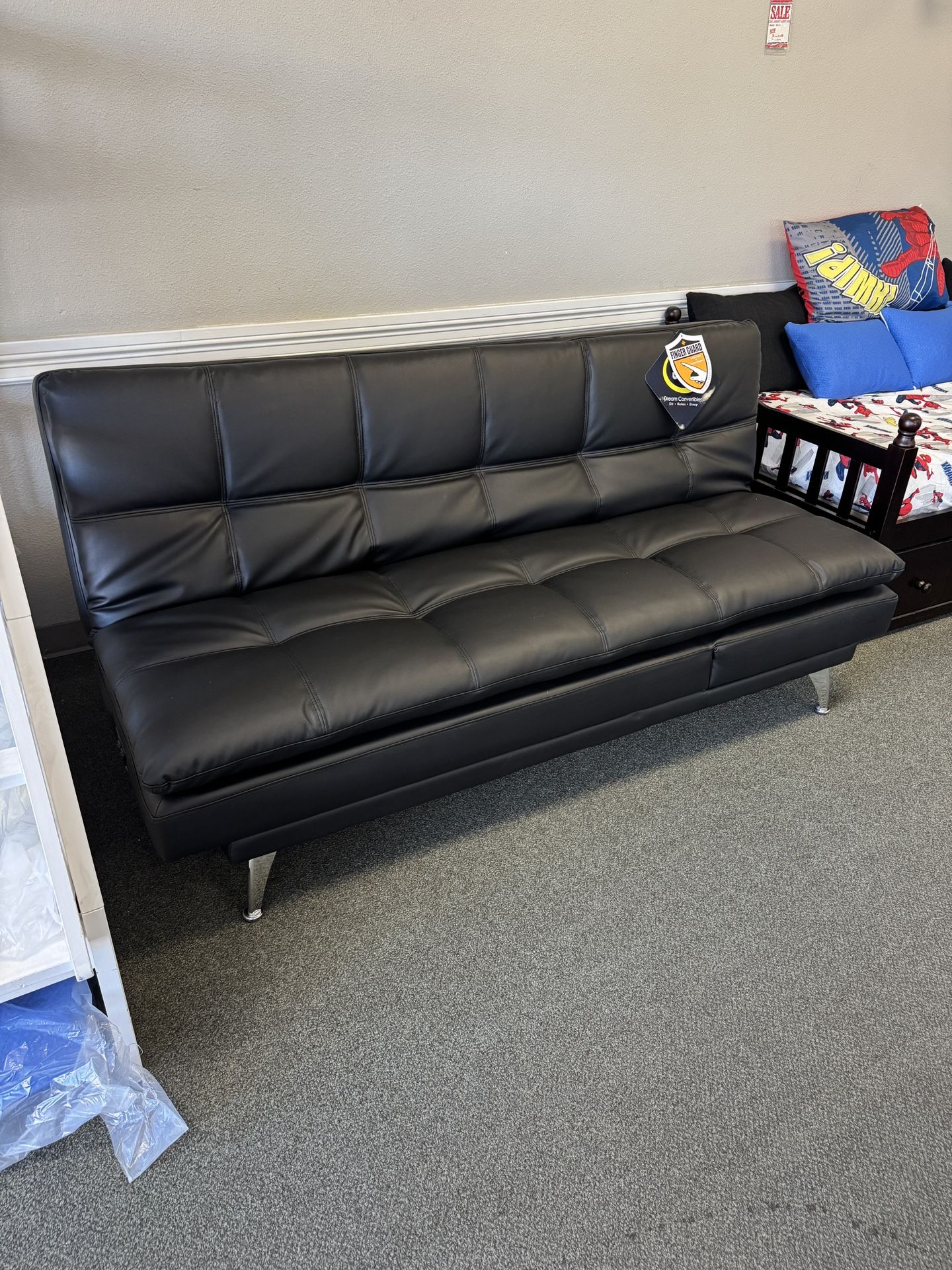 Black Futon Sleeper