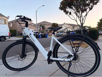 Mokwheel FLINT ST White Electric Bike - Like New
