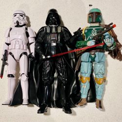 Disney Star Wars 14.5” Action Figures 