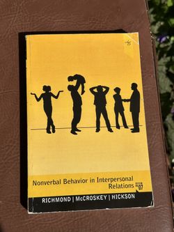 Nonverbal Behavior in Interpersonal Relations