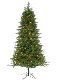 7.5-ft Spruce Pre-lit Artificial Christmas tree