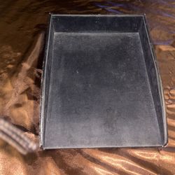 Single Tier File Holder Paper Sorter Stackable Document File Sorter, 