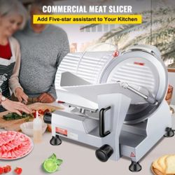 Commercial 10" Electric Meat Slicer
Blade Deli Food Slicer Cutter 240W