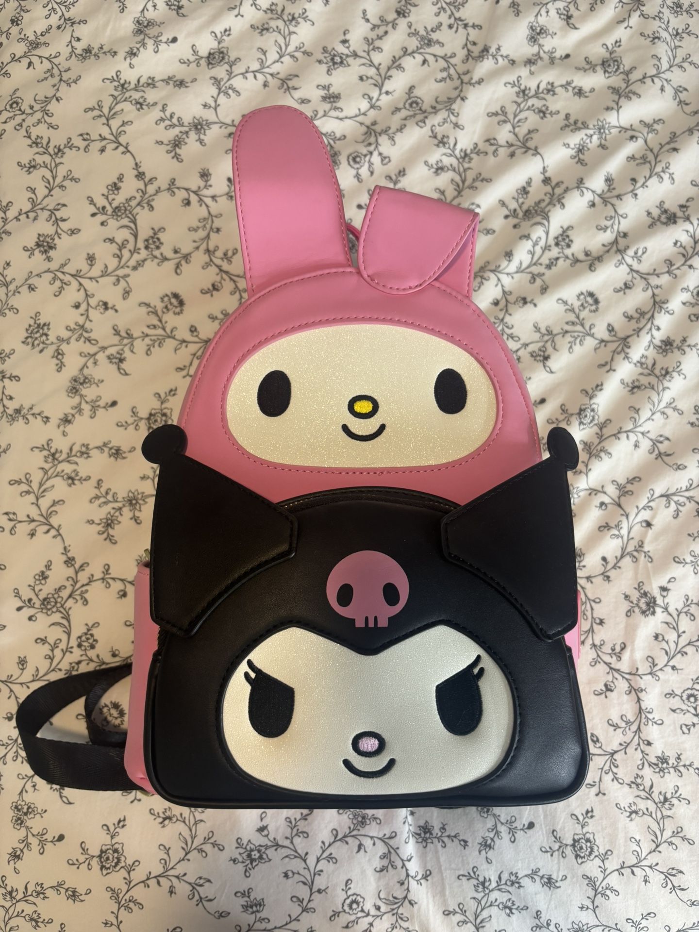 Hello Kitty And kuromi Loungefly