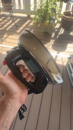 Black Electric Clothing Iron