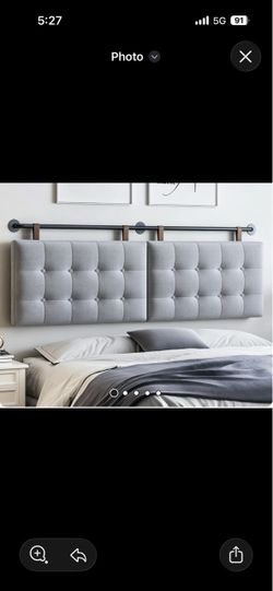 Hanging industrial  bed frame