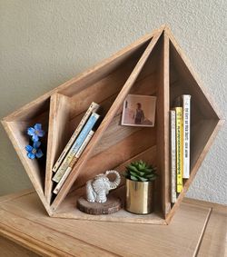 Geometric  book/accessorie shelf from Urban Outfitters