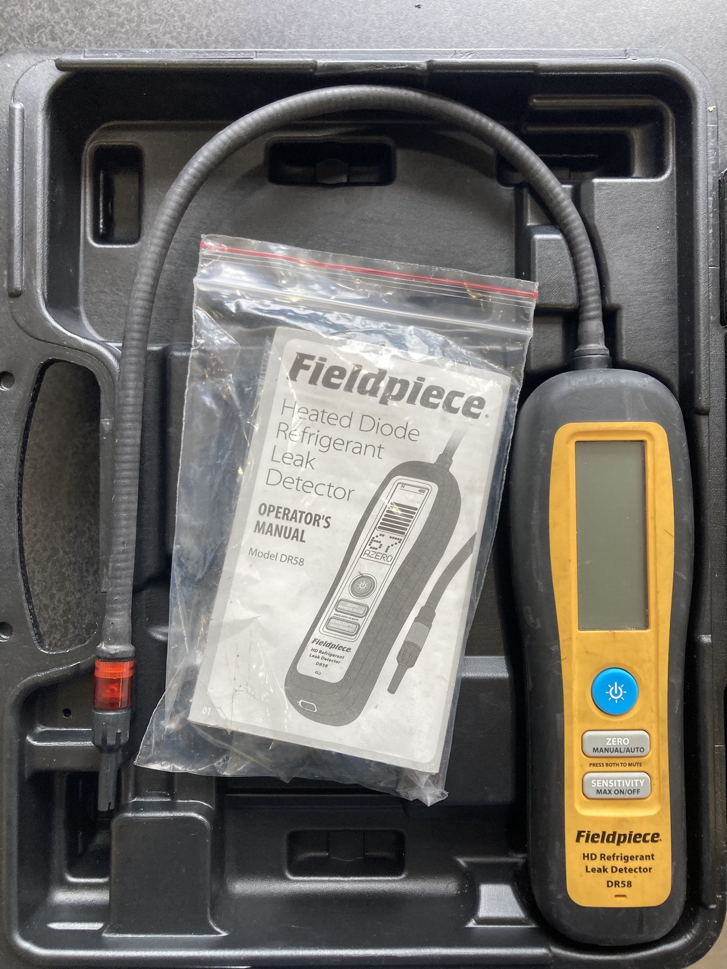 Fieldpiece Dr58 Heated Diode Refrigerant Leak Detector