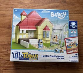 Bluey TileTown Home Tile Heeler Family Magnetic Set