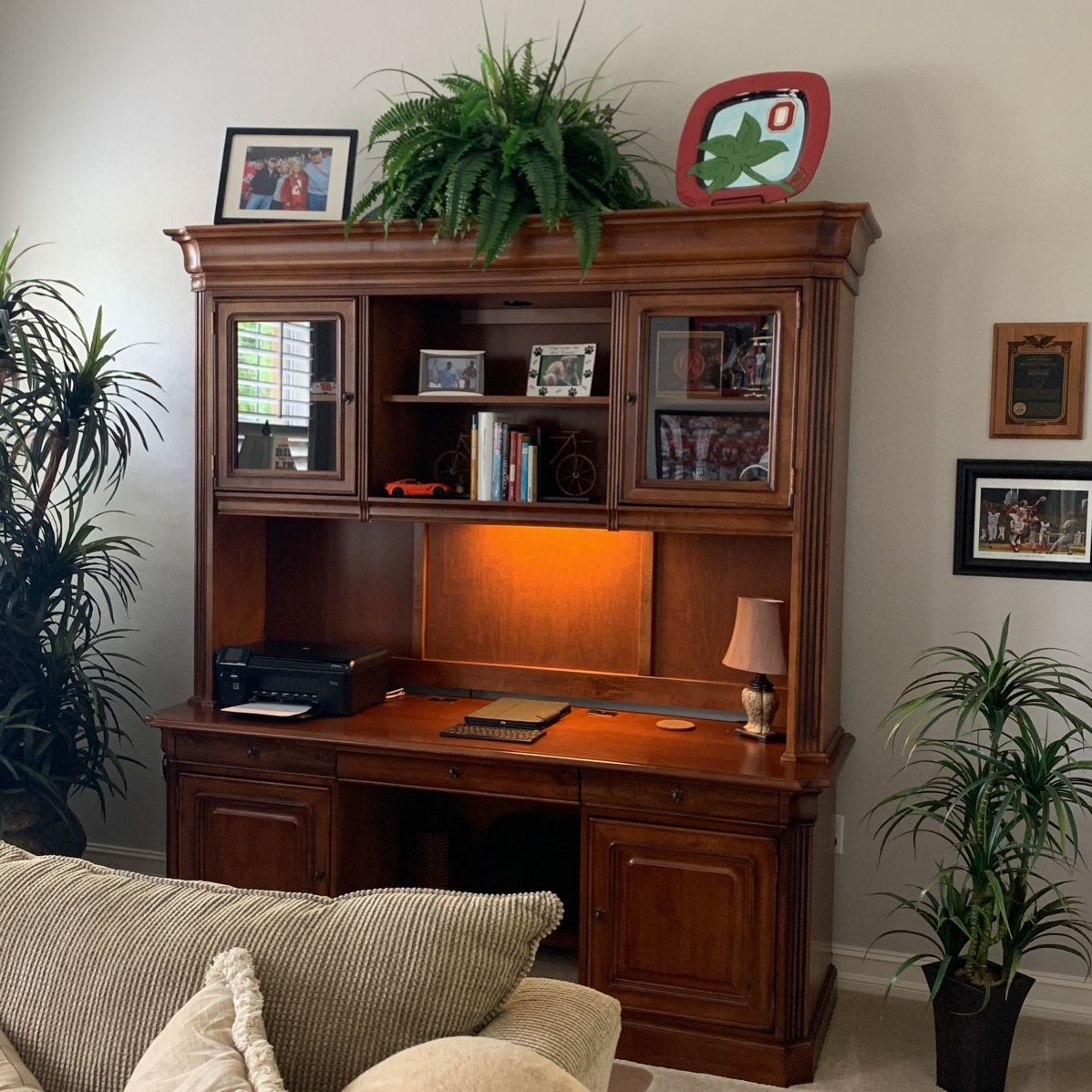 Desk And Credenza