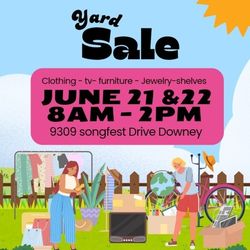 HUGE YARD SALE DOWNEY 