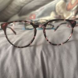 Archer And Avery Beautiful Pink Tortoise Glasses