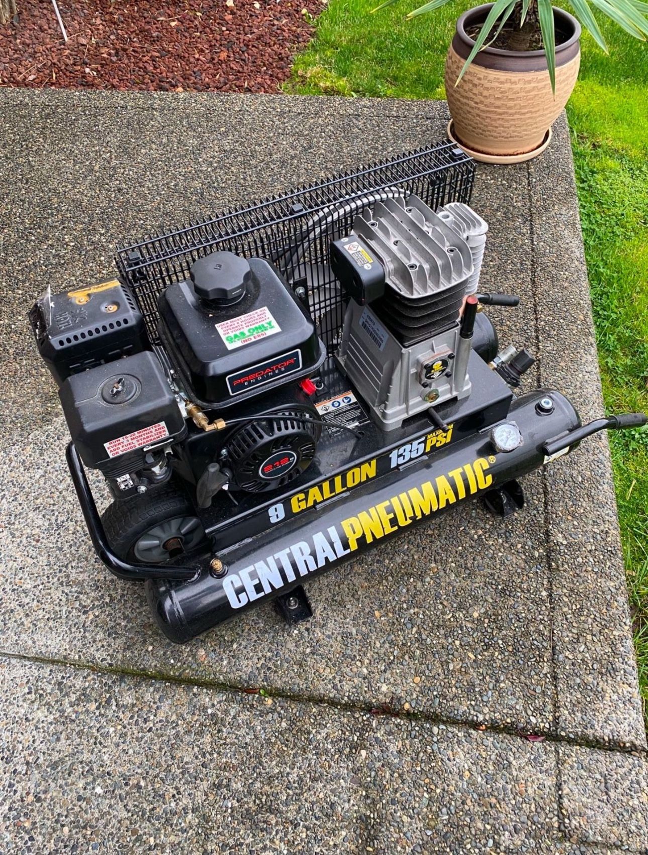 Central Pneumatic Air Compressor