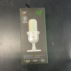 Razer Seiren V3 Chroma White Edition RGB USB Microphone