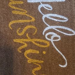 New Door Mat