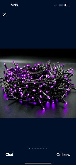 Twinkle Star 200 LED 66FT Halloween Fairy String Lights, Halloween Decoration Lights with 8 Lighting Modes, Mini String Lights Plug in for Indoor Outd