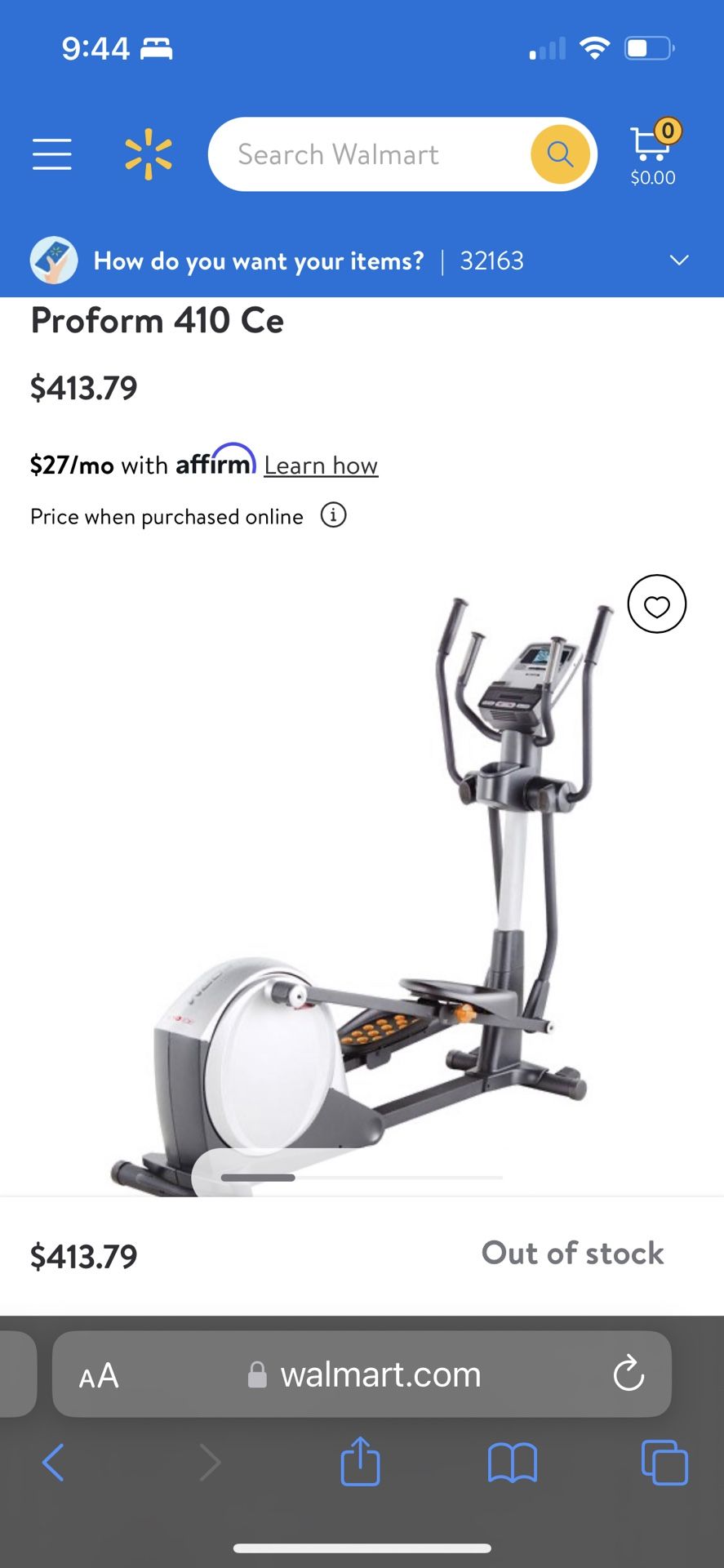 Proform 410 ce clearance