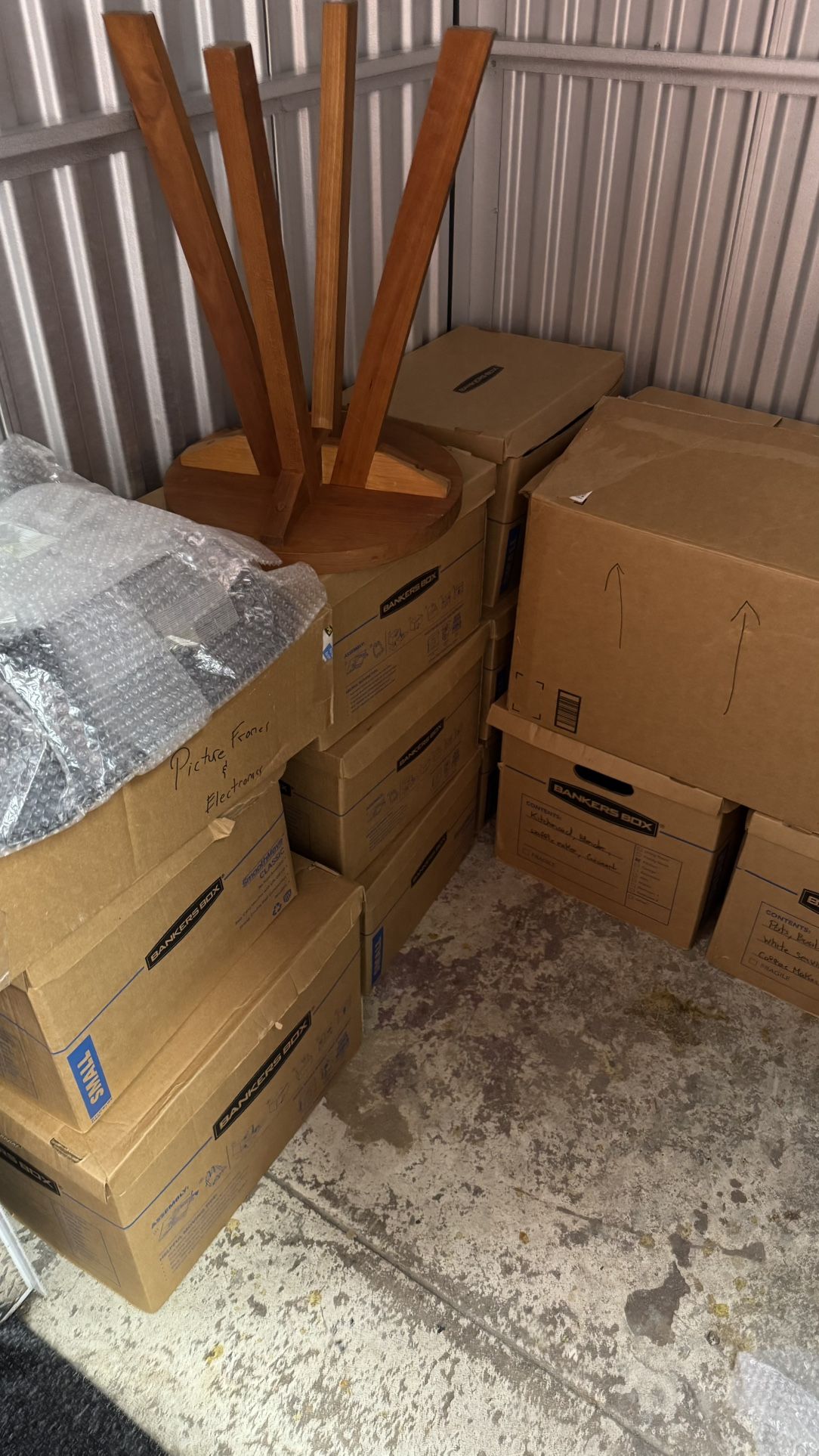 Storage Unit Contents