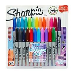 Fine and ultra fine tip sharpie sets