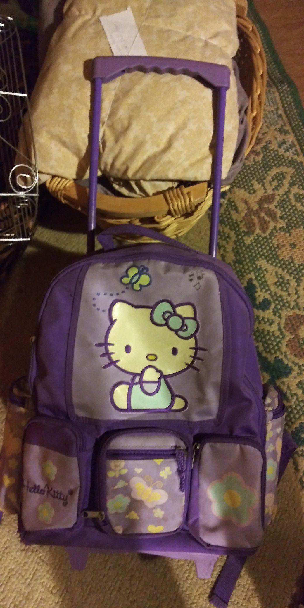 Hello Kitty Rolling Bag