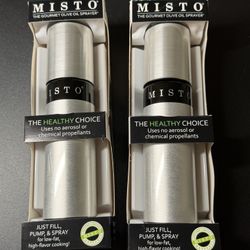 Title: (2-Pack) Misto Olive Oil Sprayer / Oil Mister – Non-Aerosol – New in Box – Free South Austin Deliv