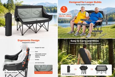 Brand new double camping chair