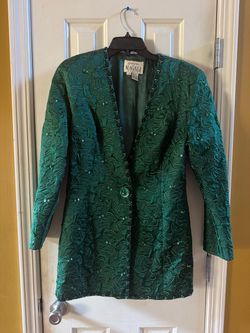 Vintage Magali Gazzelle Ciampi cropped evening jacket Size 10