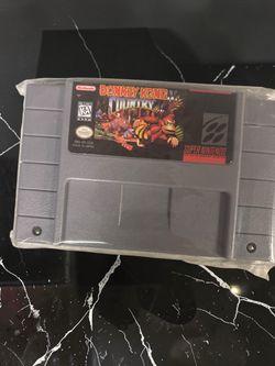 Donkey Kong Country SNES Cartridge