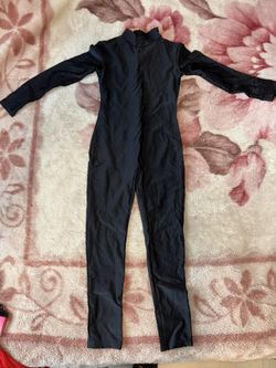 Black Long Sleeve Jumpsuit Size M Kids
