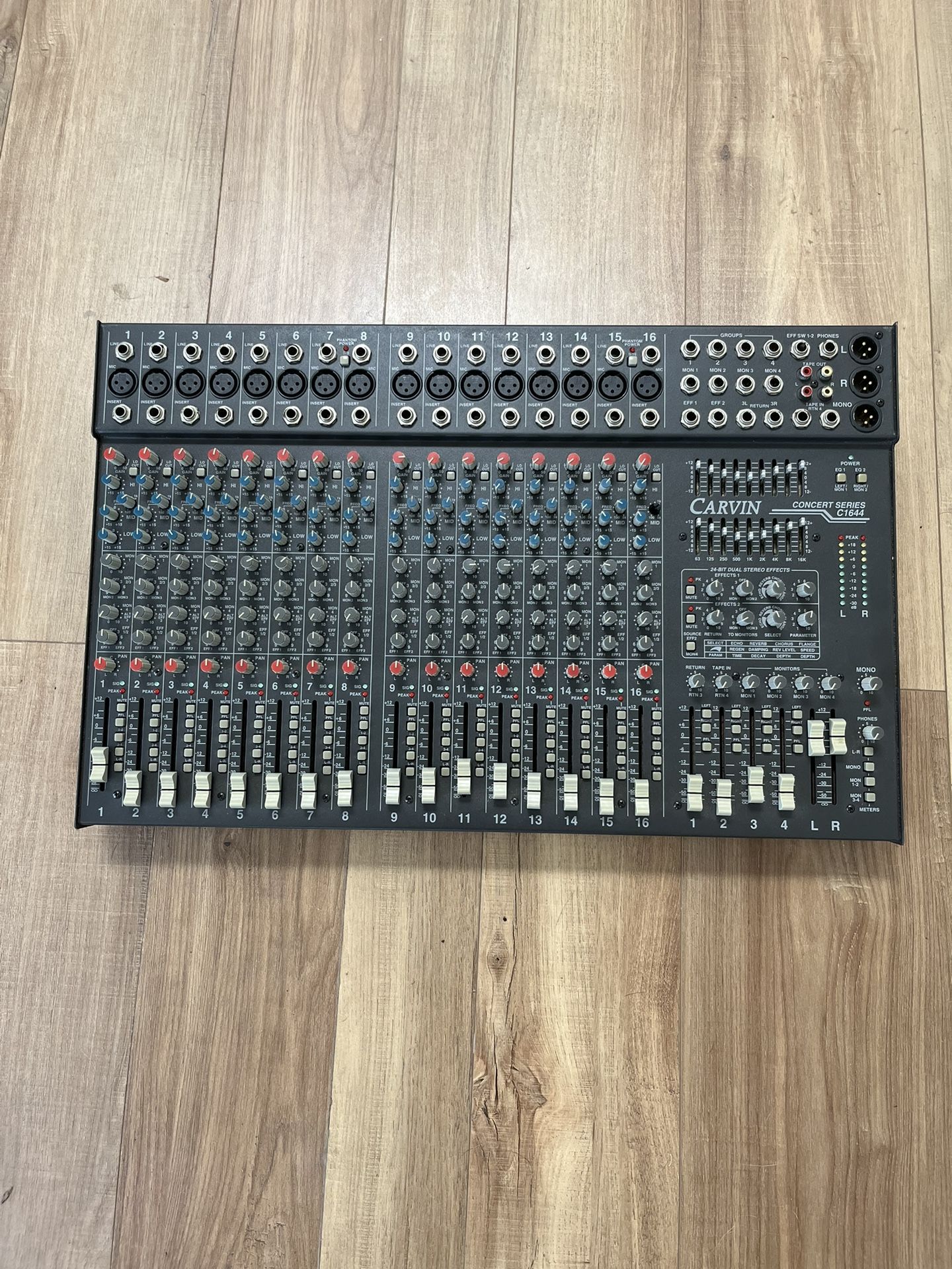 Carvin C1648 16 Channel Audio Mixer