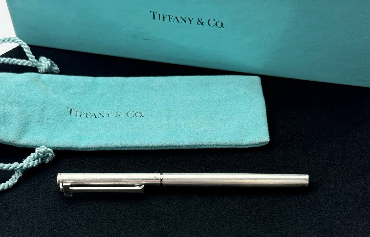 Vintage Tiffany & Co. Sterling Silver Designer’s Ballpoint Pen With “T” Clip