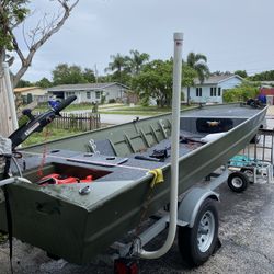 John Boat Trailer  Motor