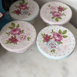 Porcelain Cupcake Stand 4-pc Set