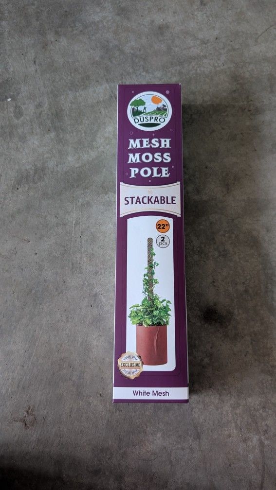 Duspro Stackable Moss Pole For Plants