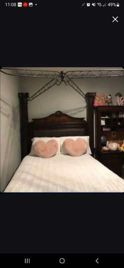 Queen bed frame