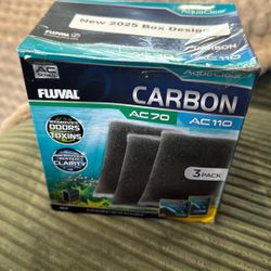 Fluval AquaClear Carbon Filter Inserts AC70 / AC110 – 3 Pack (New)