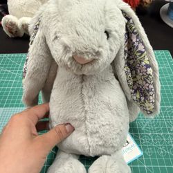 Jellycat Blossom Silver Bunny Medium