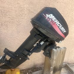 2002 8hp Mercury 2 Stroke Boat Motor 