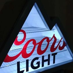 Coors Light Mini Fridge 