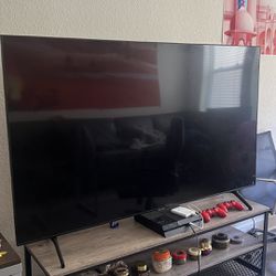 70” Samsung TV and The Table 