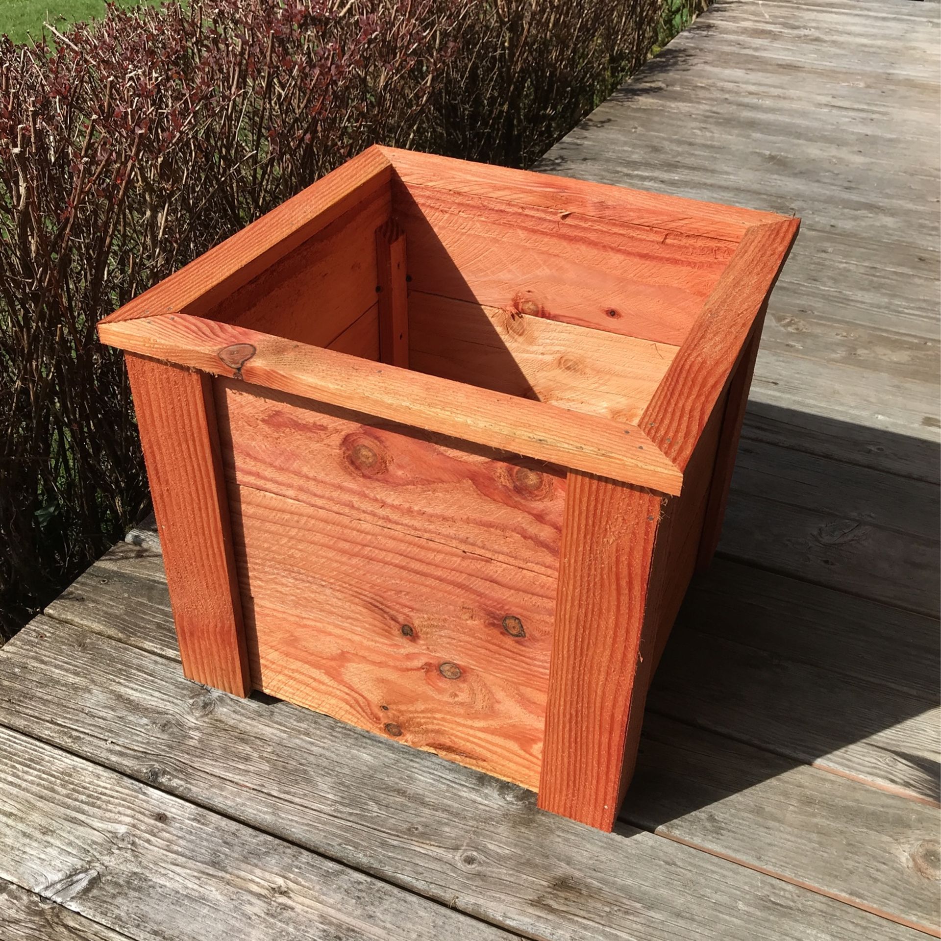 Cedar Planter Boxes (home Gardening)