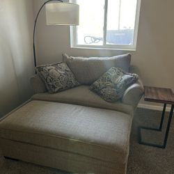 Loveseat And Ottoman 