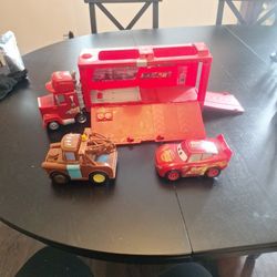 Mac, Mater, Lightening Mc Queen