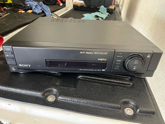 Sony video cassette recorder