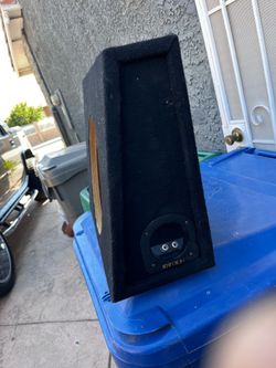 12” sub box